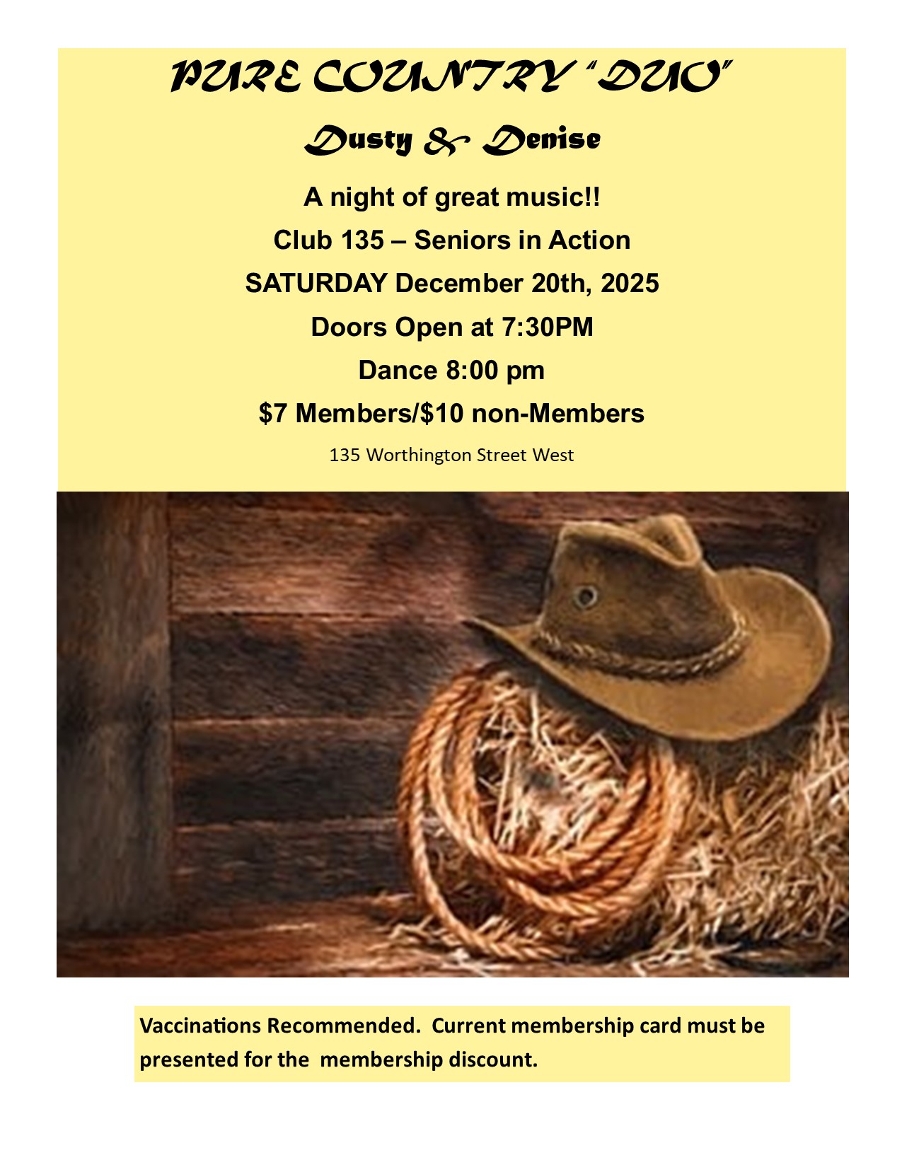 Pure Country Duo Dec 20 2025